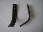 Spring steel 65MN Agri Spare Parts Rotary Tiller Blade For Dry Land 0.45kg - 0