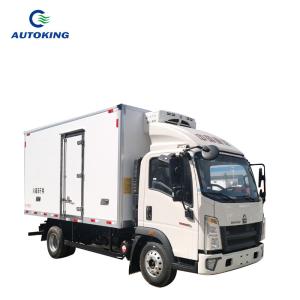 Quality Eggs Fruits Vaccines Refrigerated Box Van 11T - 20T Box Truck Refrigeration wholesale