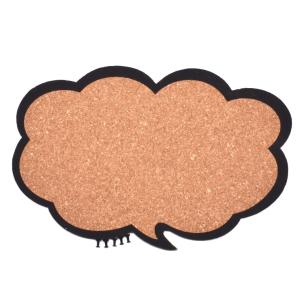 Quality Speech Bubble Talking Decorative Cork Bulletin Board For Children'S Room wholesale