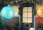 24 Inch PVC Inflatable Christmas Ball LED Light and Remote Control Indoor