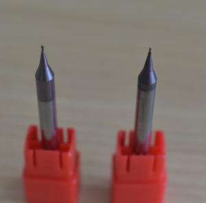 Quality 45 Degree 100mm Micro Carbide End Mills For Copper wholesale
