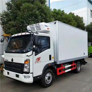Quality Refrigerated Truck SINOTRUK HOWO For Frozen Food / Medicine Transport wholesale