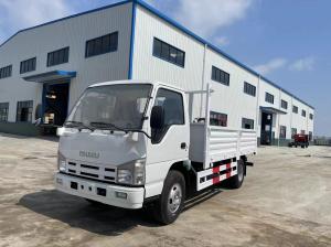 Quality Cargo Trucks 4x2 ISUZU Single Cabin Euro 4 Emission 100P Light Truck 3.5 Tons Double Rear Tire wholesale
