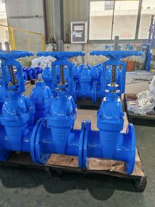 Quality Soft Seat Gate Valve With Rising Stem For Electric Actuator Flanged Connection GGG40/GGG50 Body wholesale
