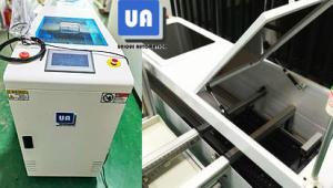 Quality 700W 450*350 PCB Conveyor Single Shuttle Trolley 3-6 kg/cm2 Air supply wholesale