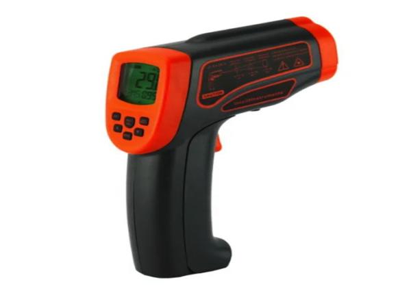 8 - 14um Spectral Response Infrared Laser Thermometer Battery Error Prevention