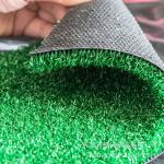 Blue Artificial Grass Carpet For Kindergarten 9000D