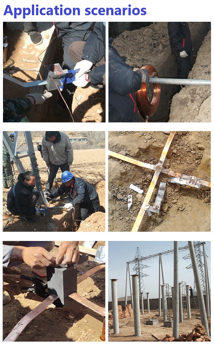 Graphite Exothermic Welding Mold with High Density and Flexural Strength of 39-92 Mpa