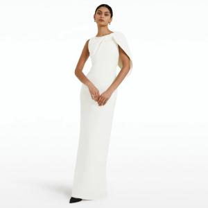 Quality Breathable Fashion Lady Sleeveless Flare Linen Cotton Long Dress Plus Size wholesale