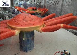Quality Playground Indoor High Simulation Giant Animatronic Animals Realistic Crab Model wholesale