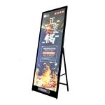 Vertical LCD Advertising Display Stand Double Sided Outdoor LED Open Sign Light