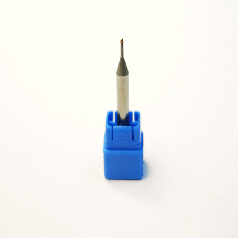 Tungsten Carbide Solid End Mills 2 Flutes 0.5mm Ball Nose End Mills Hrc55