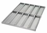 RK Bakeware China Foodservice NSF 49015 Glaze Aluminum Sub Sandwich Roll Pan