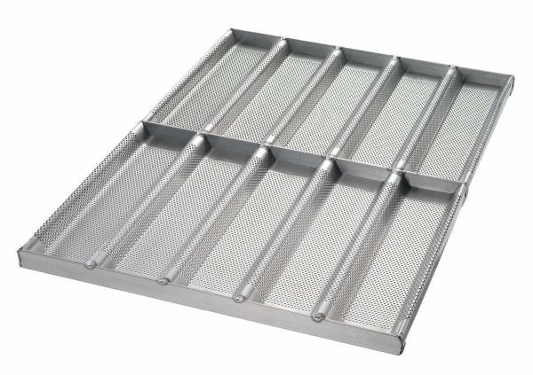 RK Bakeware China Foodservice NSF 49015 Glaze Aluminum Sub Sandwich Roll Pan