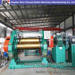 Eco Friendly 2 Roll Calender Machine Rubber Sheet Making