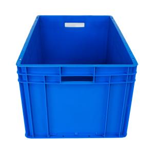 Quality PP Stackable Supermarket Plastic Logistics Crate for Food Grade Moving Box Turnover wholesale