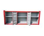 Living Room Shipping Container Furniture Metal Locker Storage Cabinet Vintage