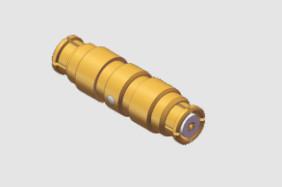 Quality 50Ω Brass RF Connector Adapter Straight SMP Female to Female with Length 14.4mm wholesale