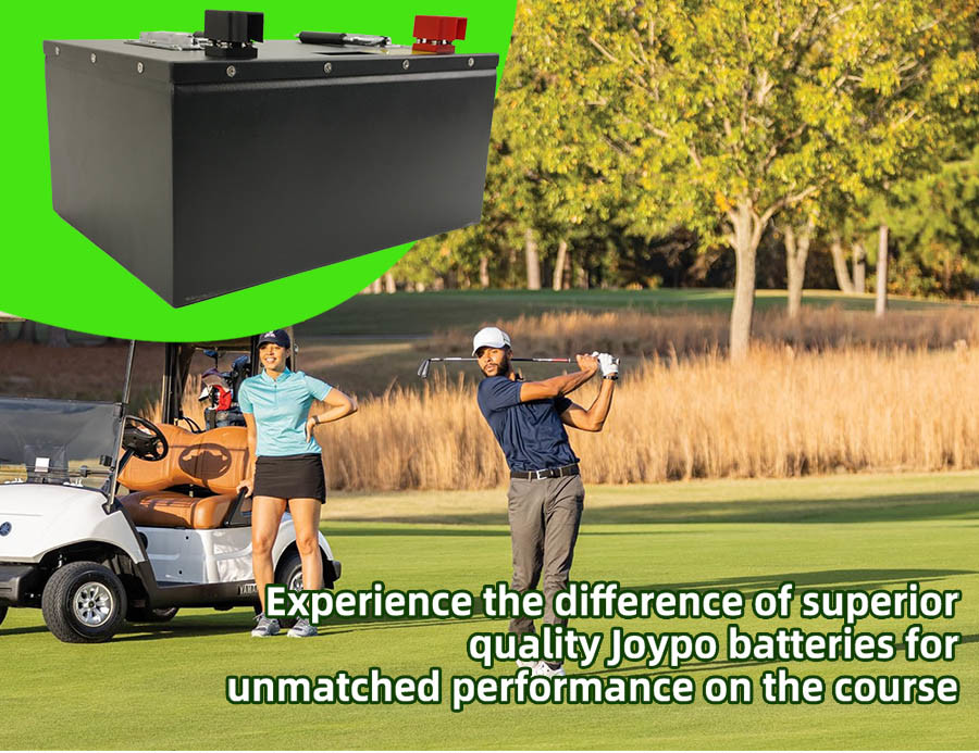 LiFePO4 Li Ion Golf Cart Battery Replacement 36 Volt 90Ah With Bluetooth