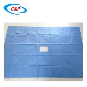 Quality Medical Consumables SMS Surgical Fenestrated Drape Sterile Supplier wholesale