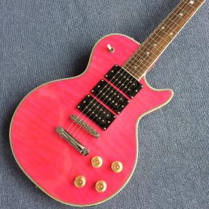 Quality Custom LP electric guitar ,Rosewood Fingerboard &amp; 3 pickup,Pink wholesale