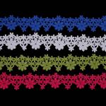 KJ20064 Daisy Chain 4.5cm Embroidery Lace Trim