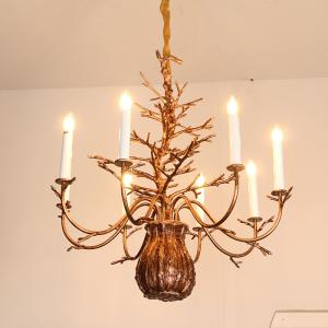 Quality LED E14 Ceiling Crystal Candle Chandelier Lamp Waterproof Dirt Resistant wholesale