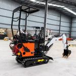 920mm Track Gauge Mini Excavator Machine True Mini Diggers SGS