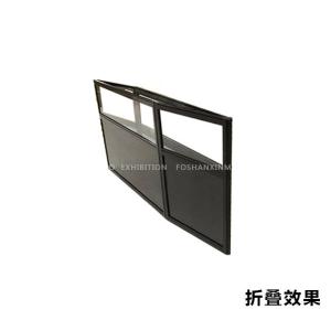 Quality Hot sales folding aluminium alloy tempered glass jewelry display stand,Jewelry Display Showcases wholesale