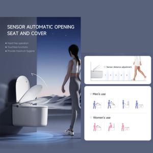 Quality Bathroom Ceramic Modern Smart Toilet Wall Hung Mounted Automatic wholesale