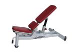 Adjustable Gym Fitness Equipment , Adjustable Decline Ab Bench Q235 Steel