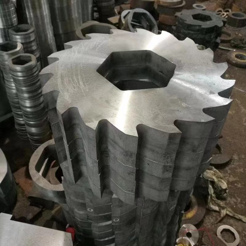 58HRC Metal Tire Shredder Blades SKD11 Corrugated Paper Carton Plastic Crusher