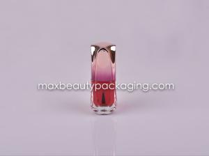 Quality uv coating metallic gold nail polish cap 13ml nail polish bottle nail polish plastic cosmetic packaging flat brush wholesale