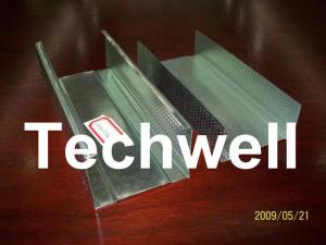 Quality 0.4 - 1.0mm Thickness Metal Steel Stud and Track Roll Former For Dry Wall Steel Roof Truss wholesale