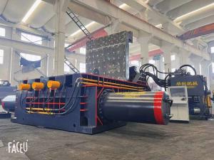 Quality 1000Tons Scrap Metal Baler Press 50HZ PLC With Remote Control wholesale