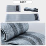 Pilates Custom Printed Fabric Resistance Bands Glute Gym Polyester Latex