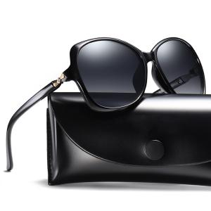 Quality Female Clout UV400 Big Frame Glasses 2021 Stylish Polarized Sunglasses Brand Your Logo wholesale