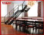 Double Steel Plate Staircase VK29S Stainless Steel, Power Coated,，Wooden ，Beech
