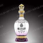 1300g Vodka Glass Personalised , 750ml Glass Spirit Bottles
