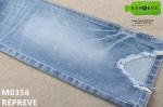 11 Oz Recycled Repreve Slub Stretchy Jeans Material For Man Cotton Jeans Fabric