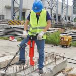Handheld Hydraulic Breaker Machine Shock Absorbing Handle Hydraulic Rock Hammer