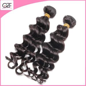 Quality Factory Price Cheap Brazilian Hair Bundles Light Brown Hair Weave Loose Deep Wave wholesale