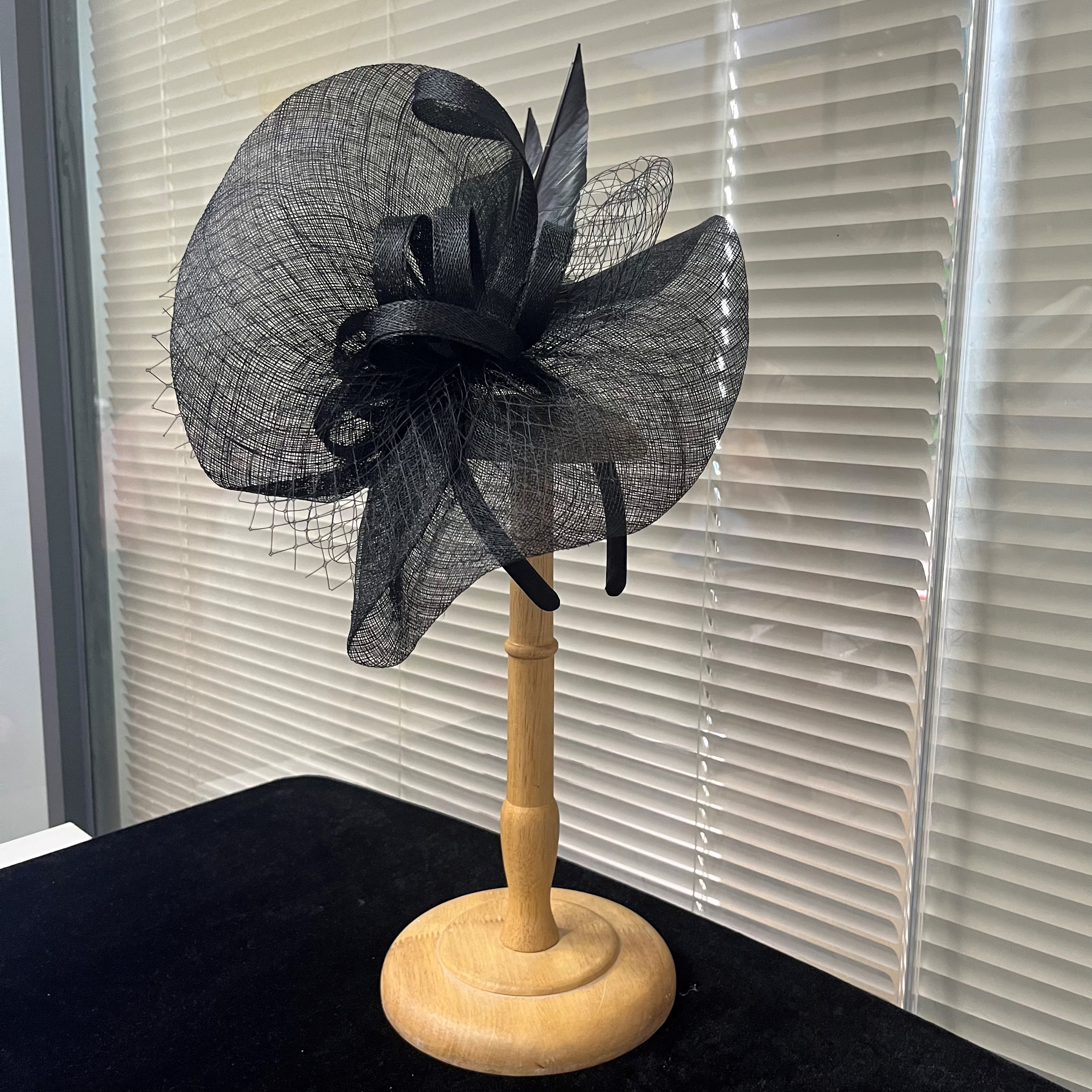 Millinery Supplies Headband Veil Sinamay Hat Fascinator