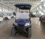 Luxury Lead Batteries 4 Seater Electric Golf Cart Basic Tourist Vehicle