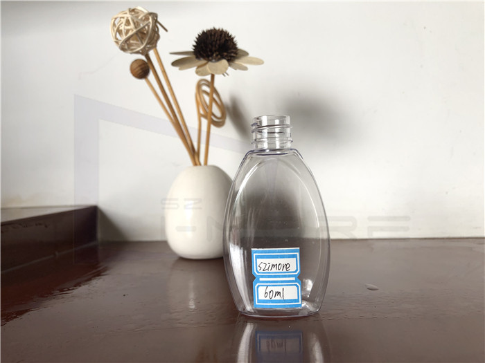 ODM Transparent 120ml Flip Top Empty Container Bottle