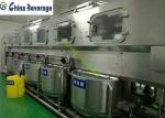 Barrel Water Bottle Filling Machine Packing Line For 5 Gallon Stainless Steel