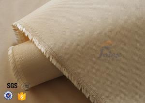 Quality Brown 0.7MM Silica Fabric Fiberglass Thermal Insulation Materials High Strength wholesale