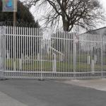 Decorative Steel Palisade Fencing Easy Installation Heavy Duty Anti Climb
