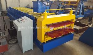 Quality 18 Forming Stations Double Layer Roll Forming Machine For Metal Roof Wall Panels wholesale