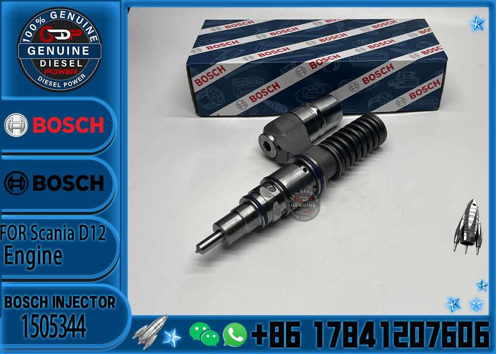 Common rail diesel engine parts fuel injector 1505344 diesel fuel injector 1505344 for SCANIA